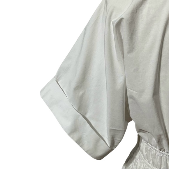 Anthropologie The Somerset Maxi Dress Shirt Dress Edition White Sz S - Picture 5 of 14